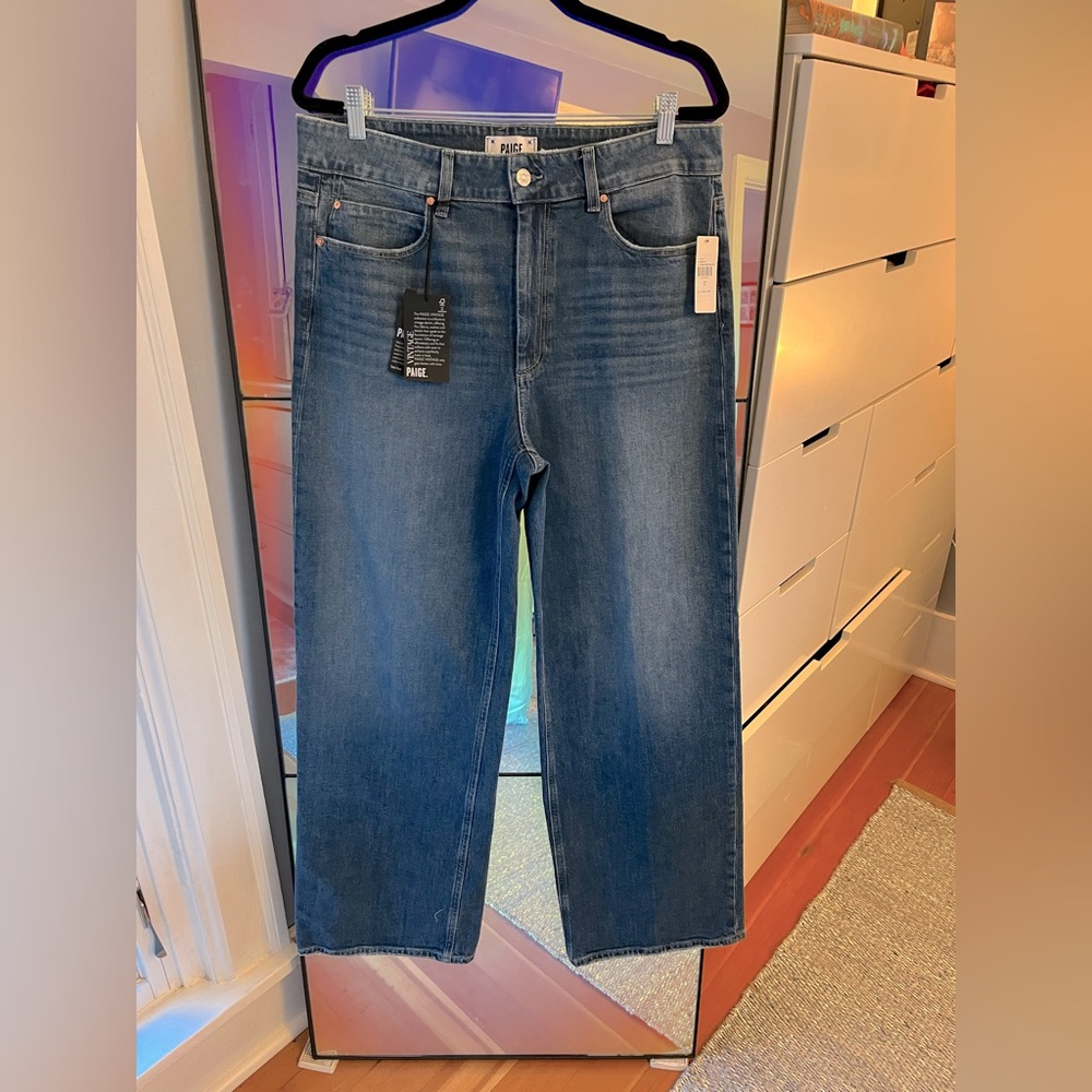 NWT Paige Straight Leg Jeans - Picture 5 of 11